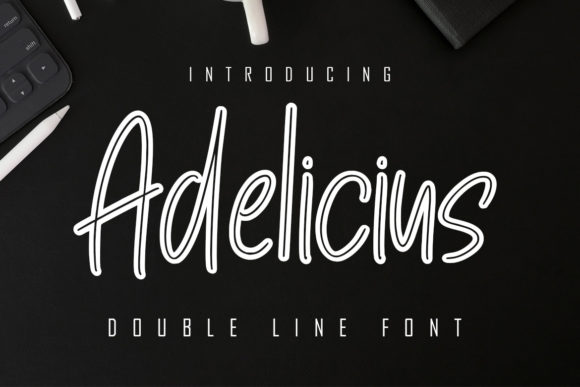 Adelicius: A Clean Display Font for the Modern Web