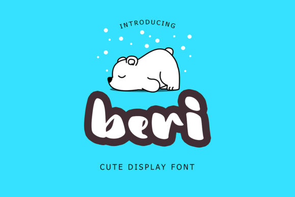 Beri: A Font for Joyful Editorial Design