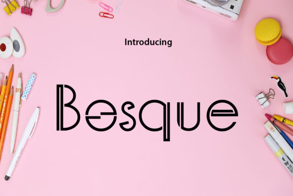 Bosque: A Futuristic Font for a Consistent Brand