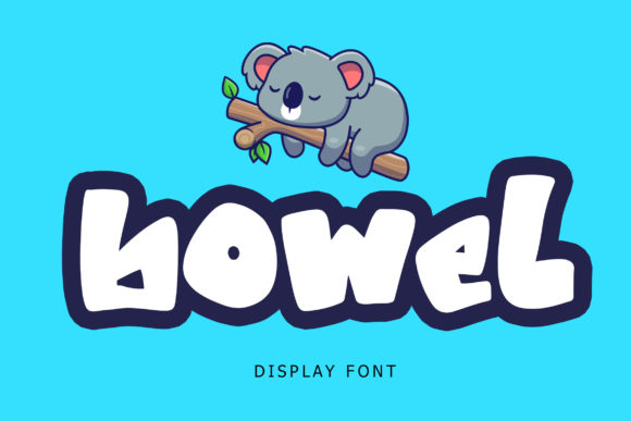 Bowel: A Bold Display Font for Modern Web Design