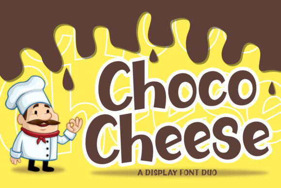 Choco Cheese: A Playful Display Font for Modern Marketing