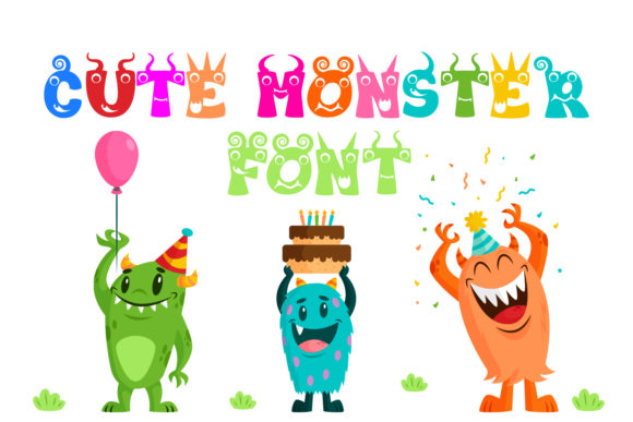 Cute Monster: A Font That Demands Attention