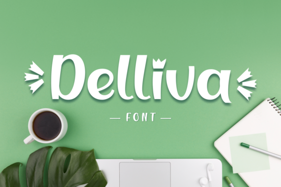 Delliva: An Elegant Display Font for Digital Branding