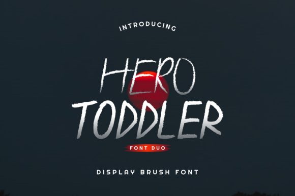 Hero Toddler: A Display Font for Campaign Clarity