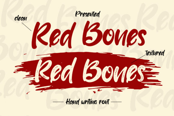 How Red Bones Font Creates a Bold and Playful Business Identity