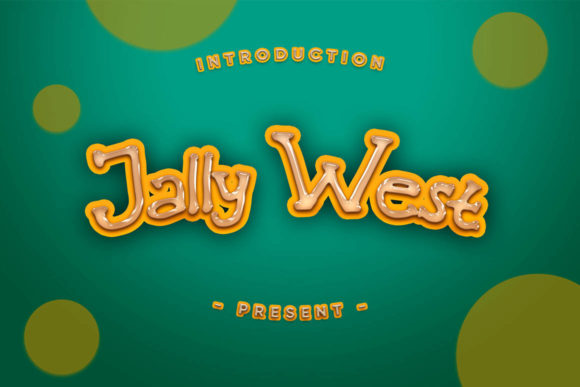 Jally West: A Font with Editorial Joy