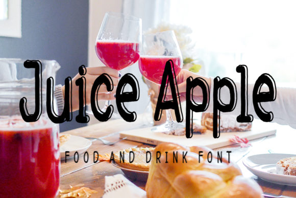 Juice Apple: A Tall and Trendy Display Font for Digital Projects
