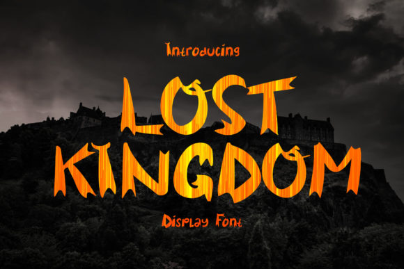 Lost Kingdom: A Display Font for Evocative Editorial Design