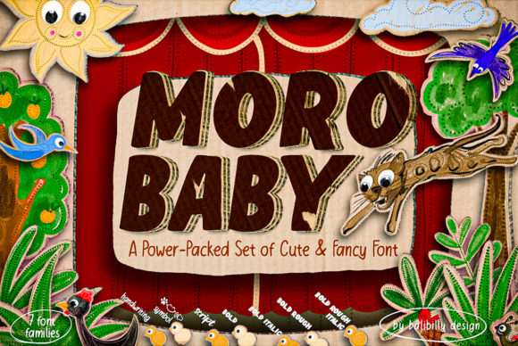 Moro Baby: The Bold Display Font for Digital Impact