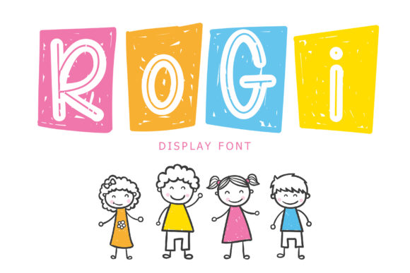 Rogi Font: A Whimsical Display Typeface for Creative Branding