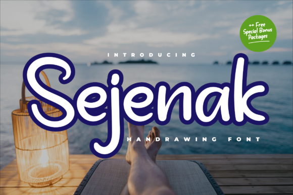 Sejenak Font: A Friendly Typeface for Digital Designers