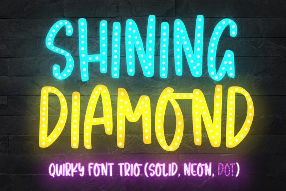 Shining Diamond: A Display Font Designed for Modern Campaigns