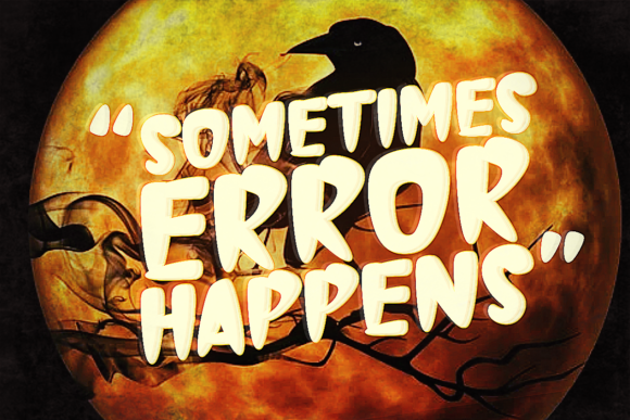 Sometimes Error Happens: A Font for Unmistakable Digital Communication