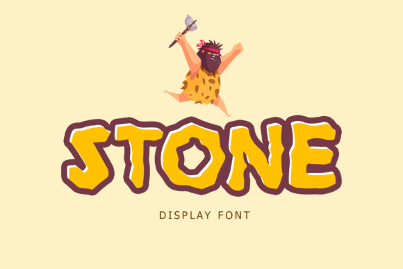 Stone Font: A Friendly and Bold Display Typeface for Your Brand