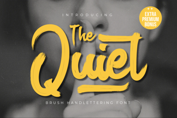 The Quiet: A Brushstroke of Serenity in Editorial Design
