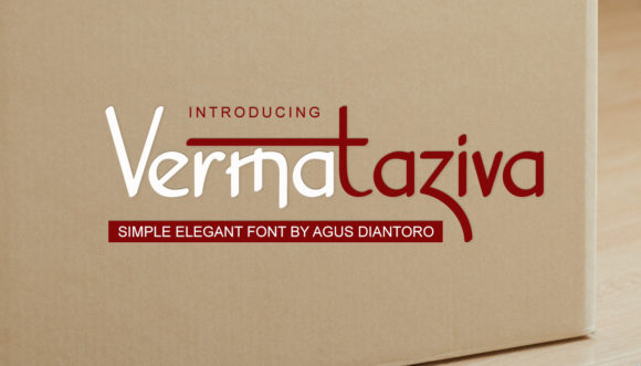 Vermataziva: A Modern Display Font for Marketing Campaigns