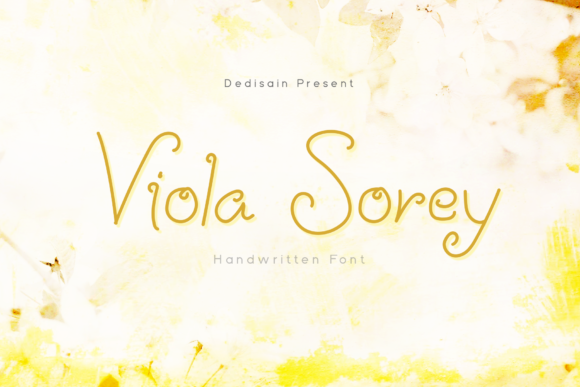 Viola Sorey: An Elegant Display Typeface for Refined Brands