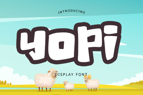 Yopi Font Review: A Display Typeface for Joyful Brands